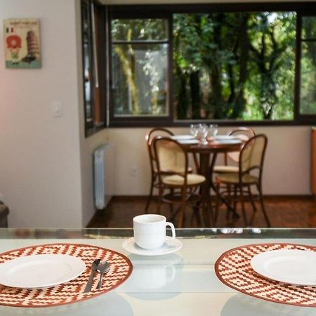 Rosa Edificio Bavaria Apartment Gramado Bagian luar foto