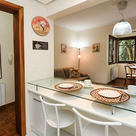 Rosa Edificio Bavaria Apartment Gramado Bagian luar foto