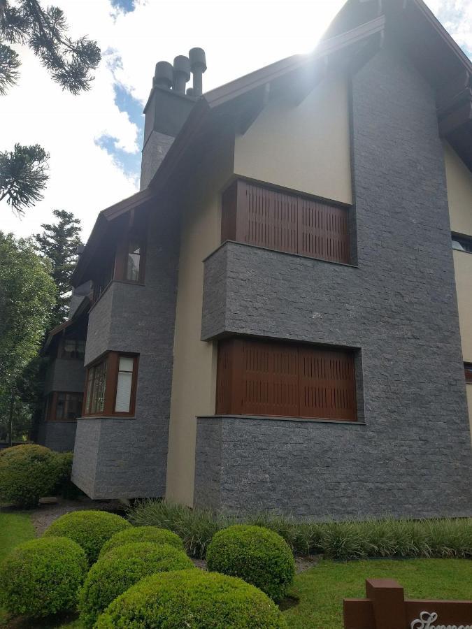 Rosa Edificio Bavaria Apartment Gramado Bagian luar foto